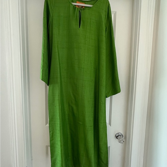 Coniglio Palm Beach Dresses & Skirts - Coniglio Palm Beach Green Gail Midi dress in silk dupioni